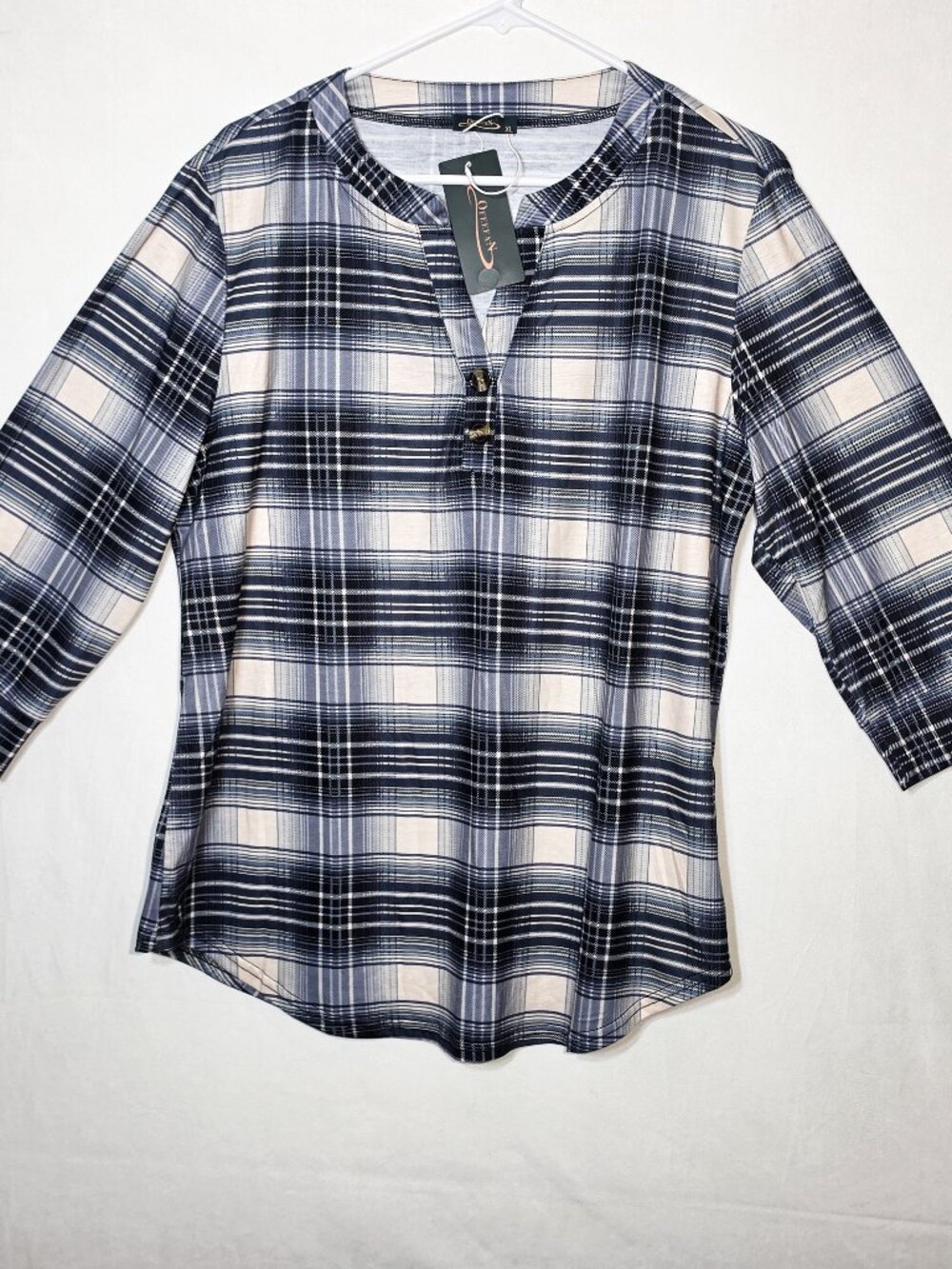 Ofeefan XL plaid new with tags womens business casual